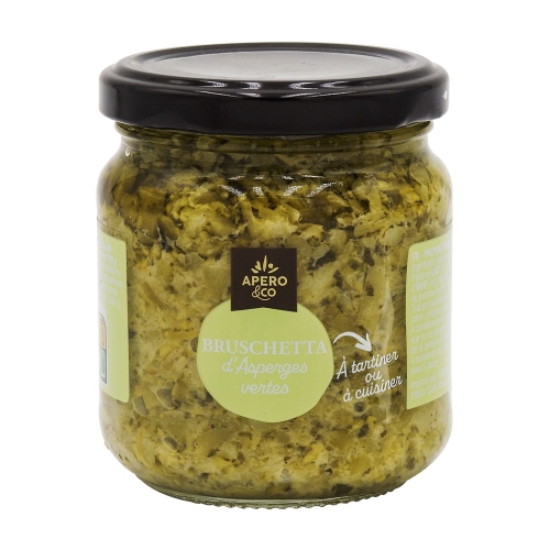 Bruschetta z zielonych szparagów