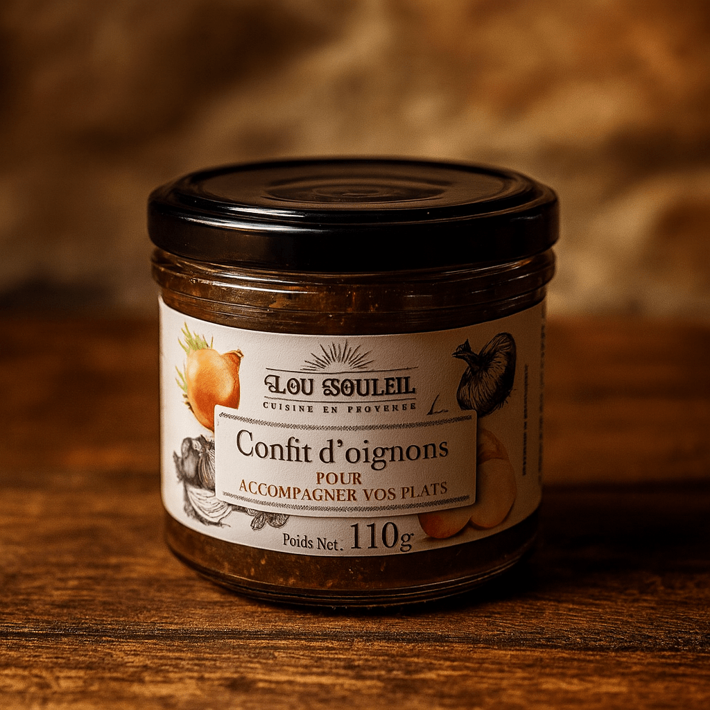 Konfitura z cebuli Lou Souleïl Confit d’oignons w słoiku 110 g.