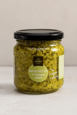 Bruschetta z zielonych szparagów