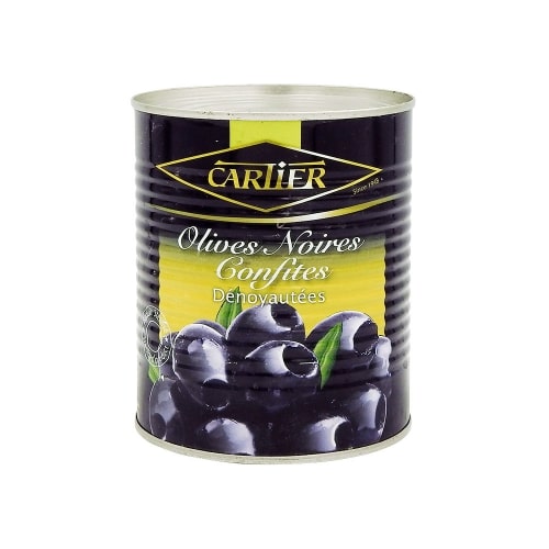 Czarne oliwki drylowane odmiany beldi