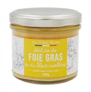 Mus z foie gras z białym winem