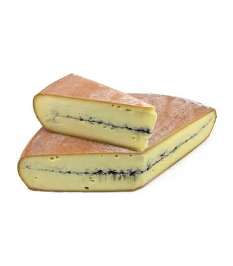 Francuski ser z mleka niepasteryzowanego Morbier