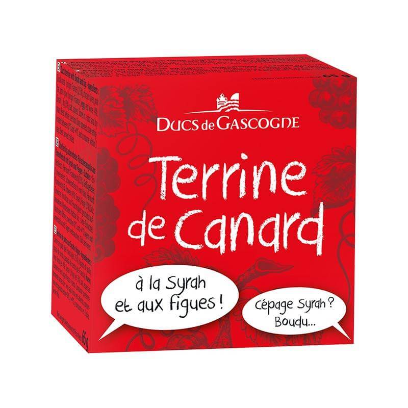 Terrina z kaczki z syrah i figami