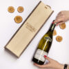 AOP Petit Chablis Vibrant La Chablisienne wino w drewnianej skrzynce