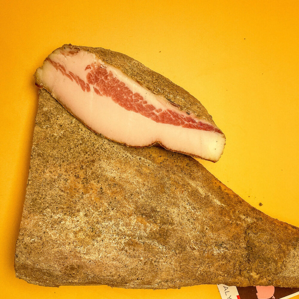 Guanciale al pepe