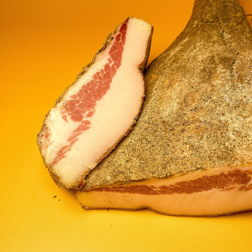 Guanciale al pepe