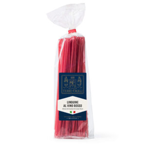 Makaron Linguine z czerwonym winem