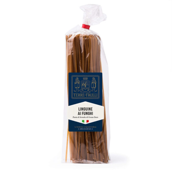 Makaron Linguine z grzybami
