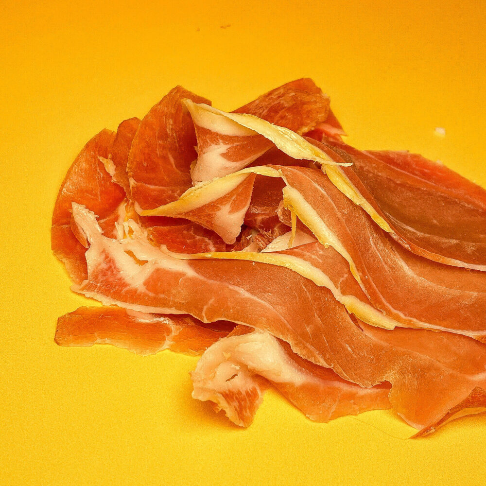 Prosciutto Parma DOP włoska szynka dojrzewająca 18 miesięczna premium