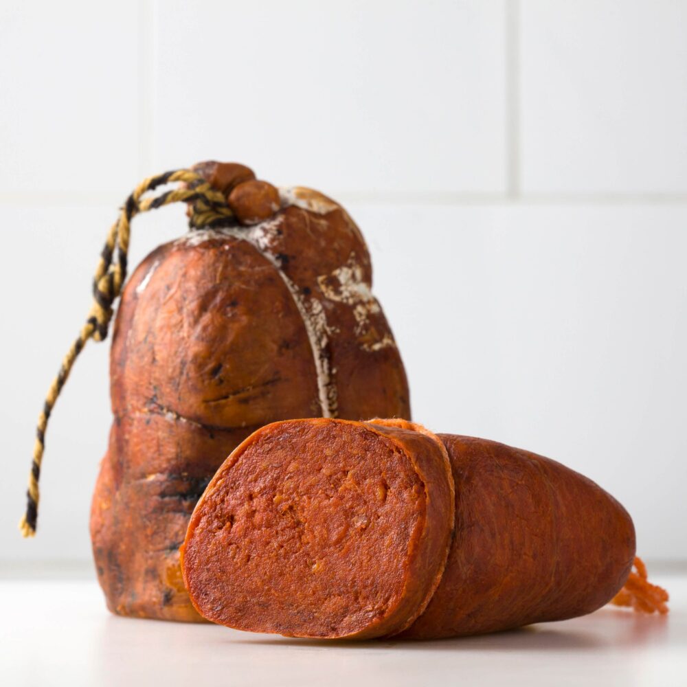 Pikantna kiełbasa Sobrasada z Majorki