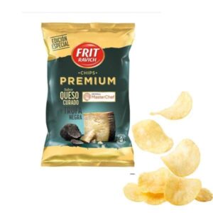 Chipsy Premium o smaku sera i czarnej trufli