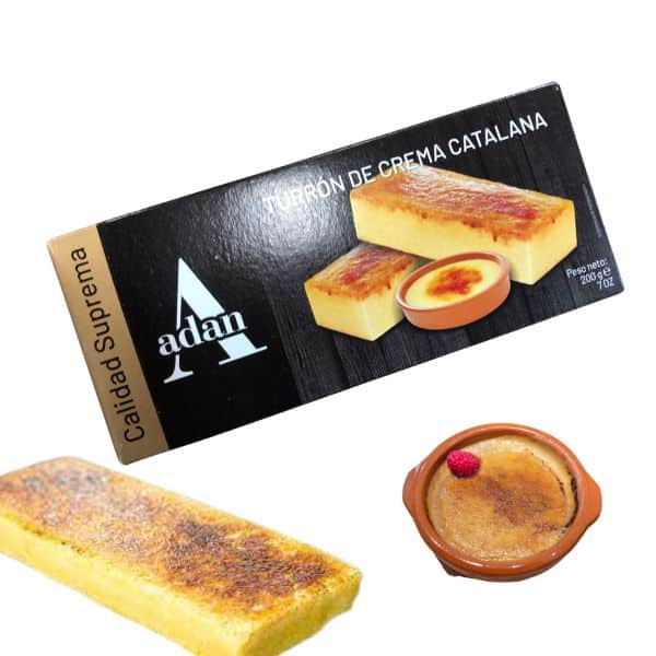 Turron o smaku Crème Brûlée