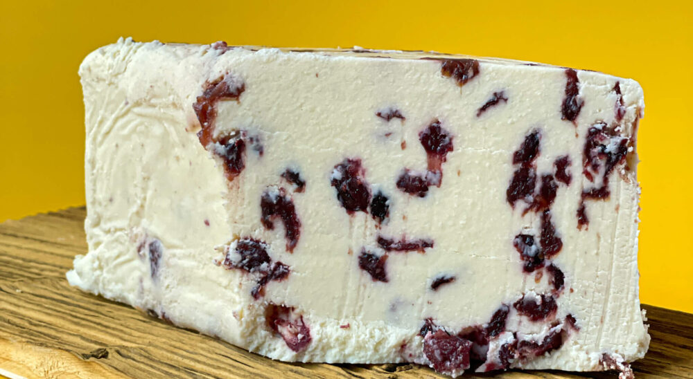 Ser angielski Wensleydale & Cranberries z dodatkiem żurawiny