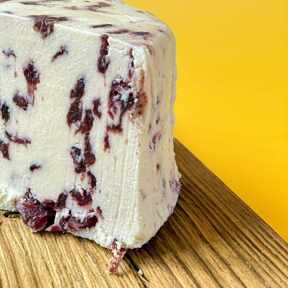 Ser angielski Wensleydale & Cranberries z dodatkiem żurawiny