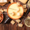 Ser szwajcarski Fondue Chalet- gotowe fondue