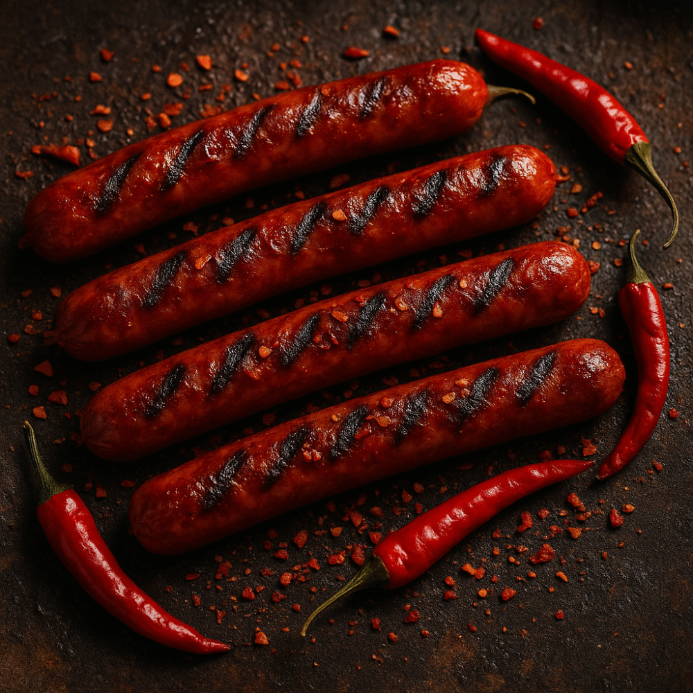 CHISTORRA MAROBEN - Hiszpańska świeża kiełbasa na grilla pikantna