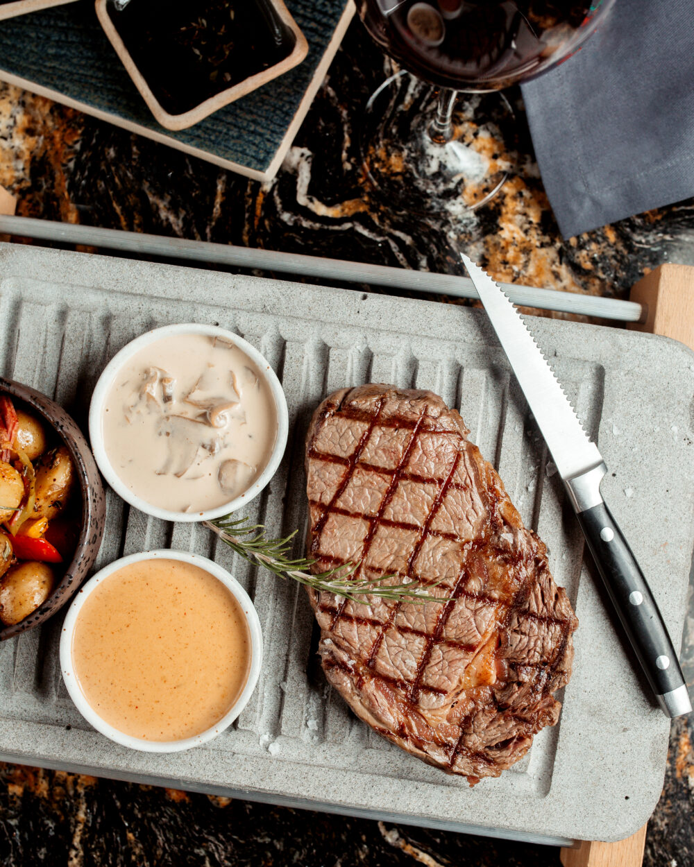 Stek z duńskiej wołowiny Ribeye SWAMI 5/7