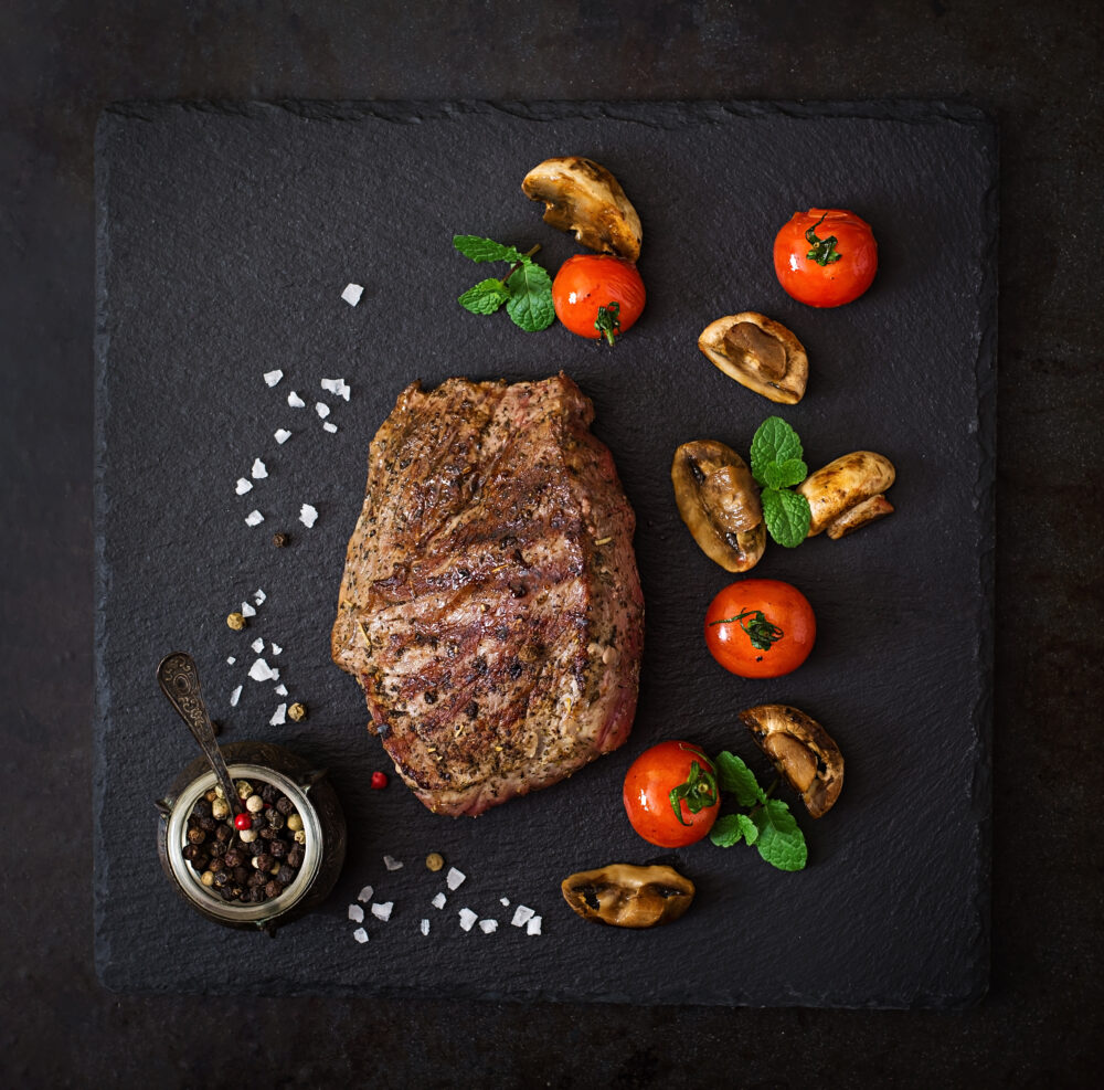 Stek z duńskiej wołowiny Ribeye SWAMI 7 plus