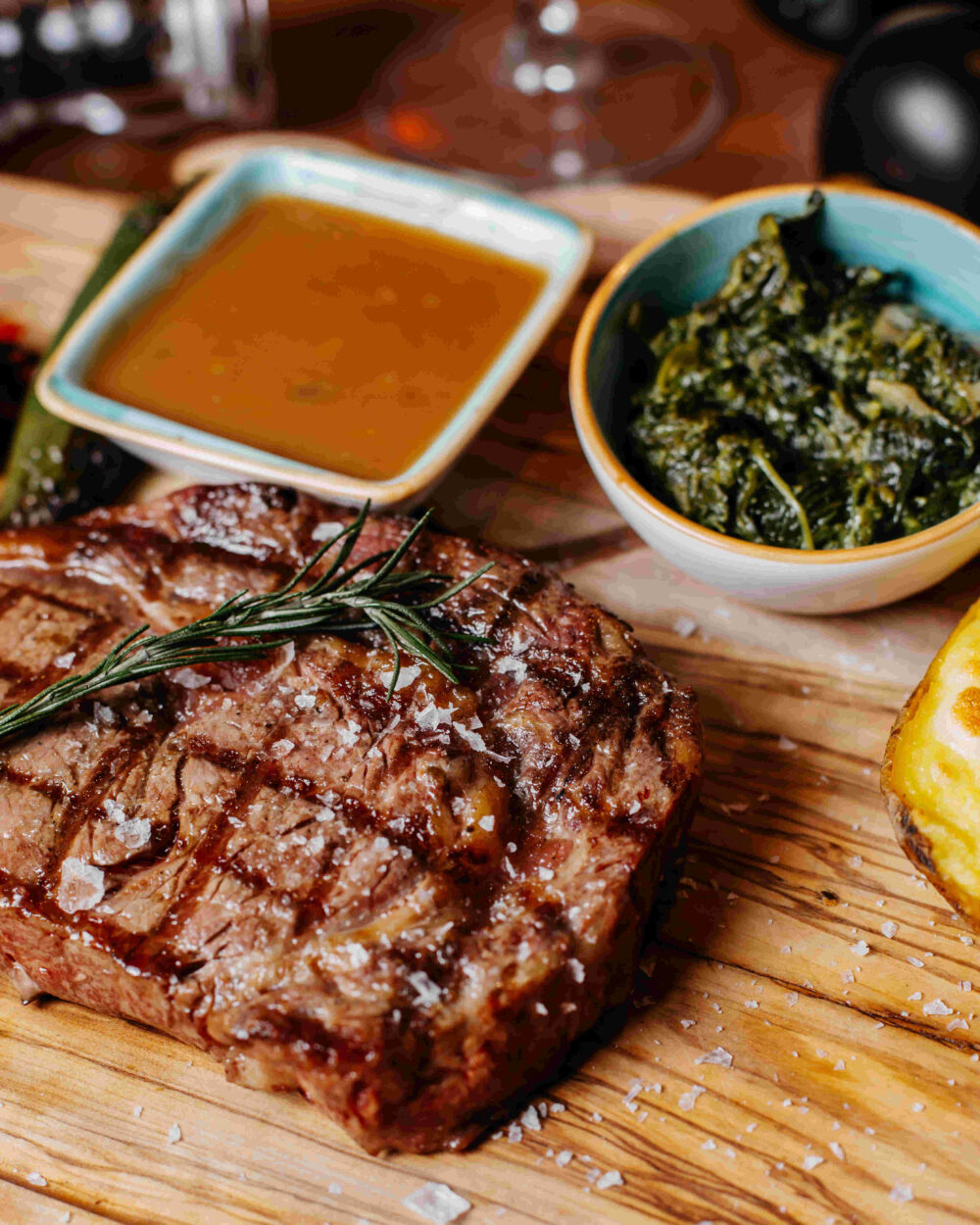Stek z argentyńskiej wołowiny Ribeye Angus grain feed