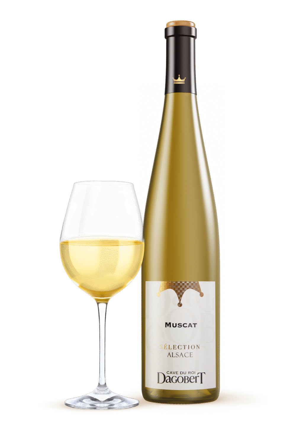 Wino MUSCAT 2024 AOP ALSACE COURONNE SELECTION