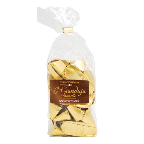 Praliny z czekolady Gianduja z orzechami laskowymi