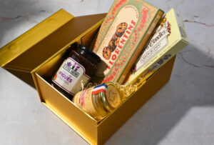 Zestaw prezentowy Bonbon Chic | Elegancki prezent z francuskimi słodkościami