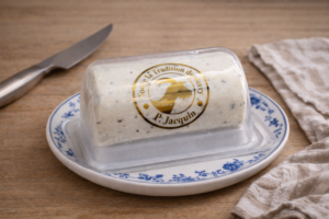 Kozia rolada francuska z letnią truflą